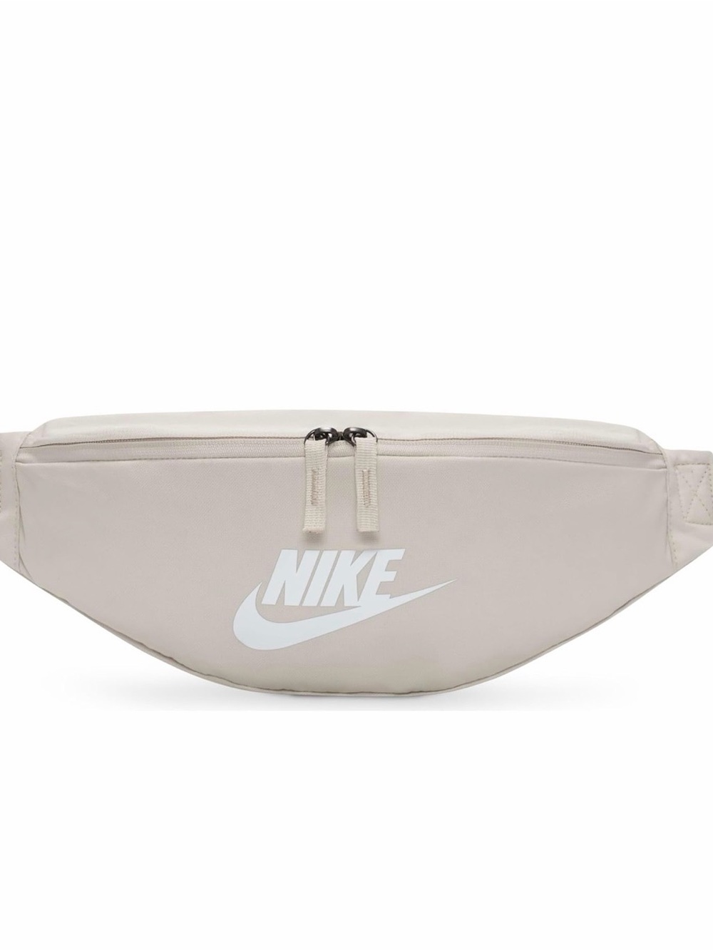 Nike Beige Cross Body/ Waist Pack with White Swoosh